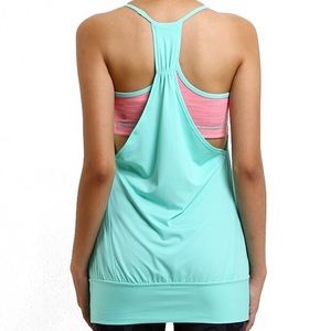 NWT Lululemon No Limits Tank built in bra sz 8